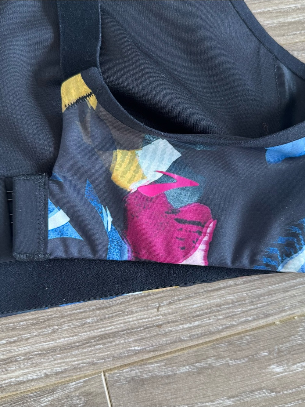 Brooks Drive Convertible Run Sports Bra Fast Floral - Picture 6 of 11